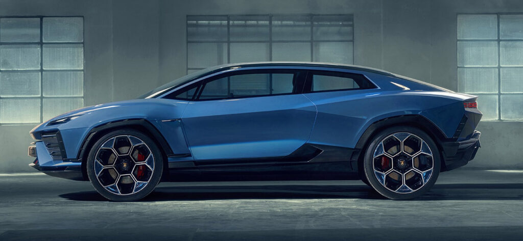 Lamborghini Lanzador Concepot 2023 Lateral