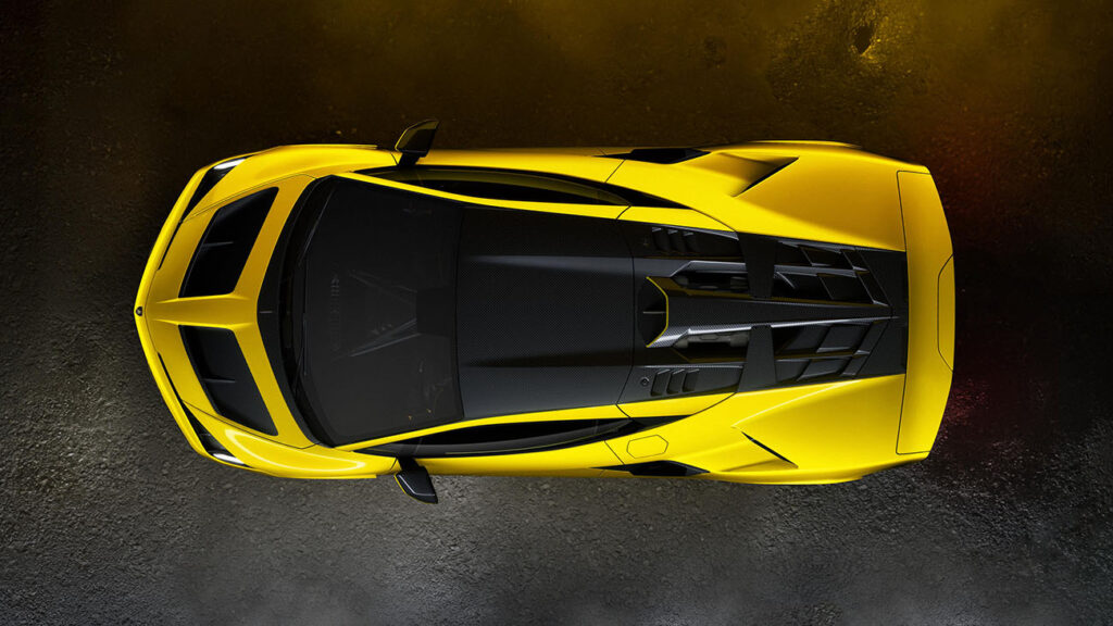 Lamborghini Fenomeno 2025 desde arriba