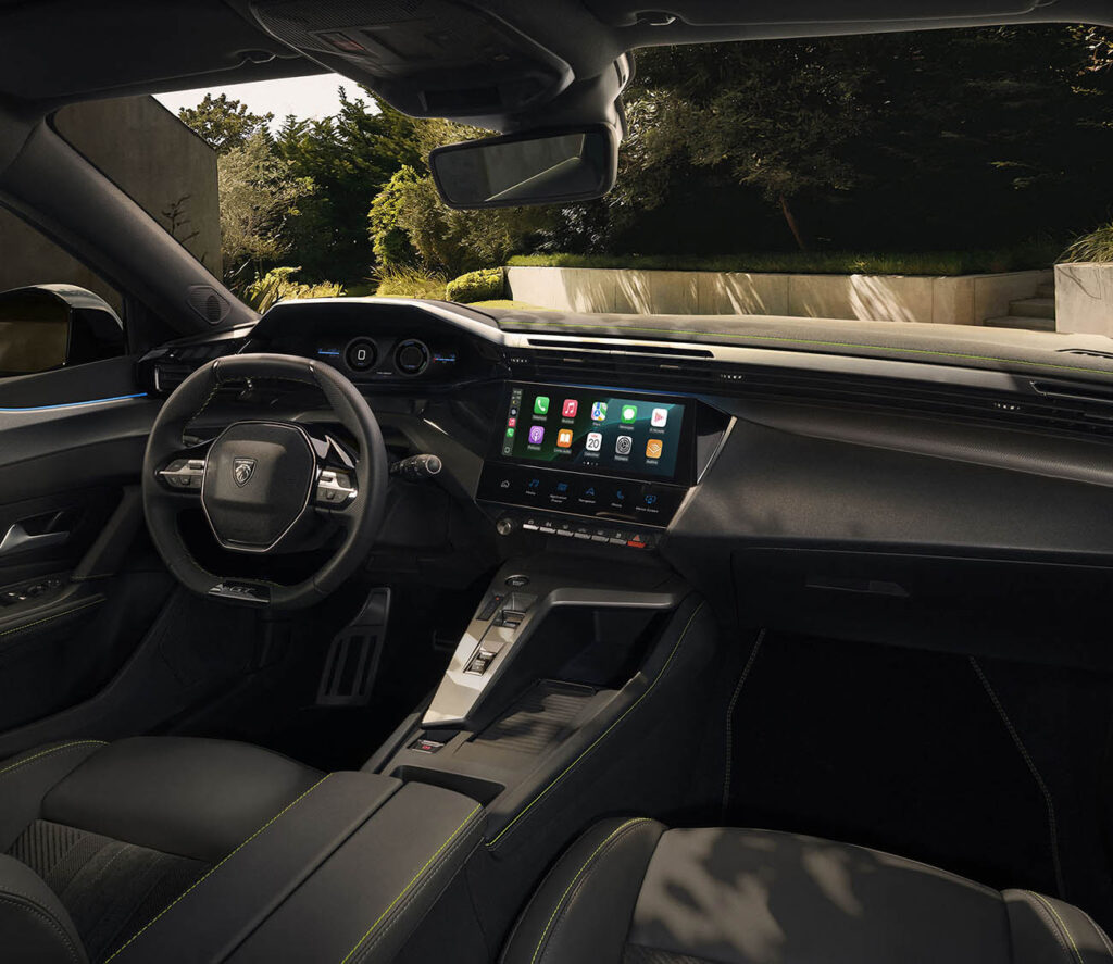 Peugeot 308 restyling 2026 interior