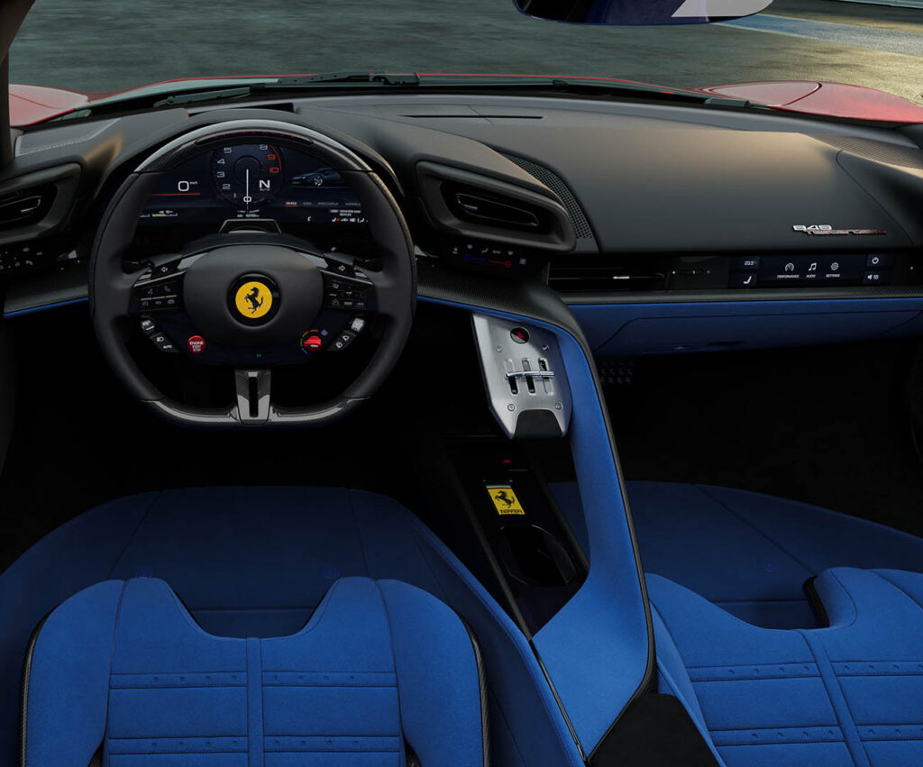 Ferrari 849 Testarossa 2026 interior