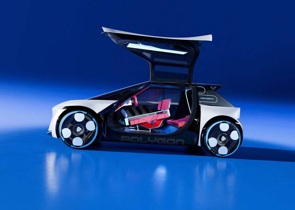 Peugeot Polygon Concept 2025 lateral