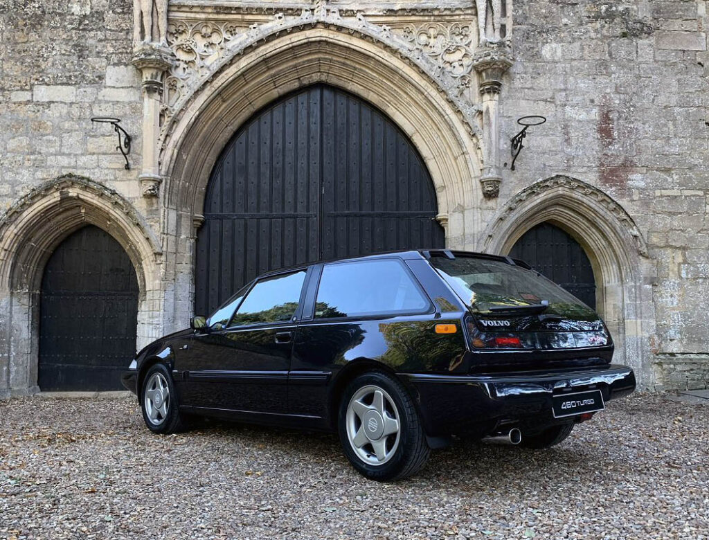 Volvo 480 turbo 34 trasero