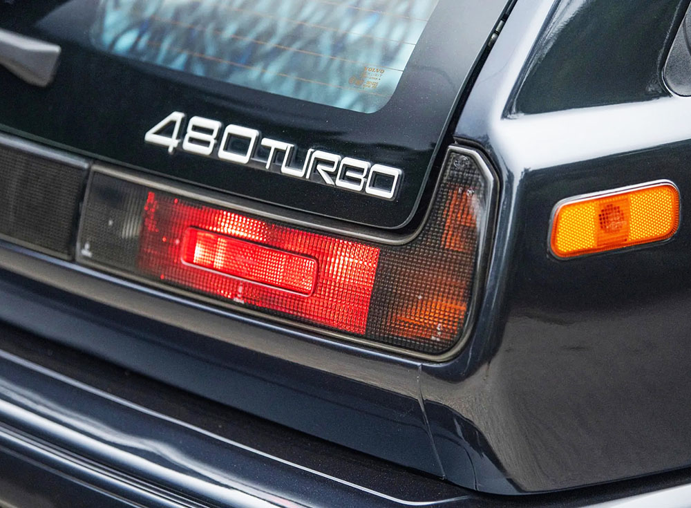 Volvo 480 turbo piloto trasero