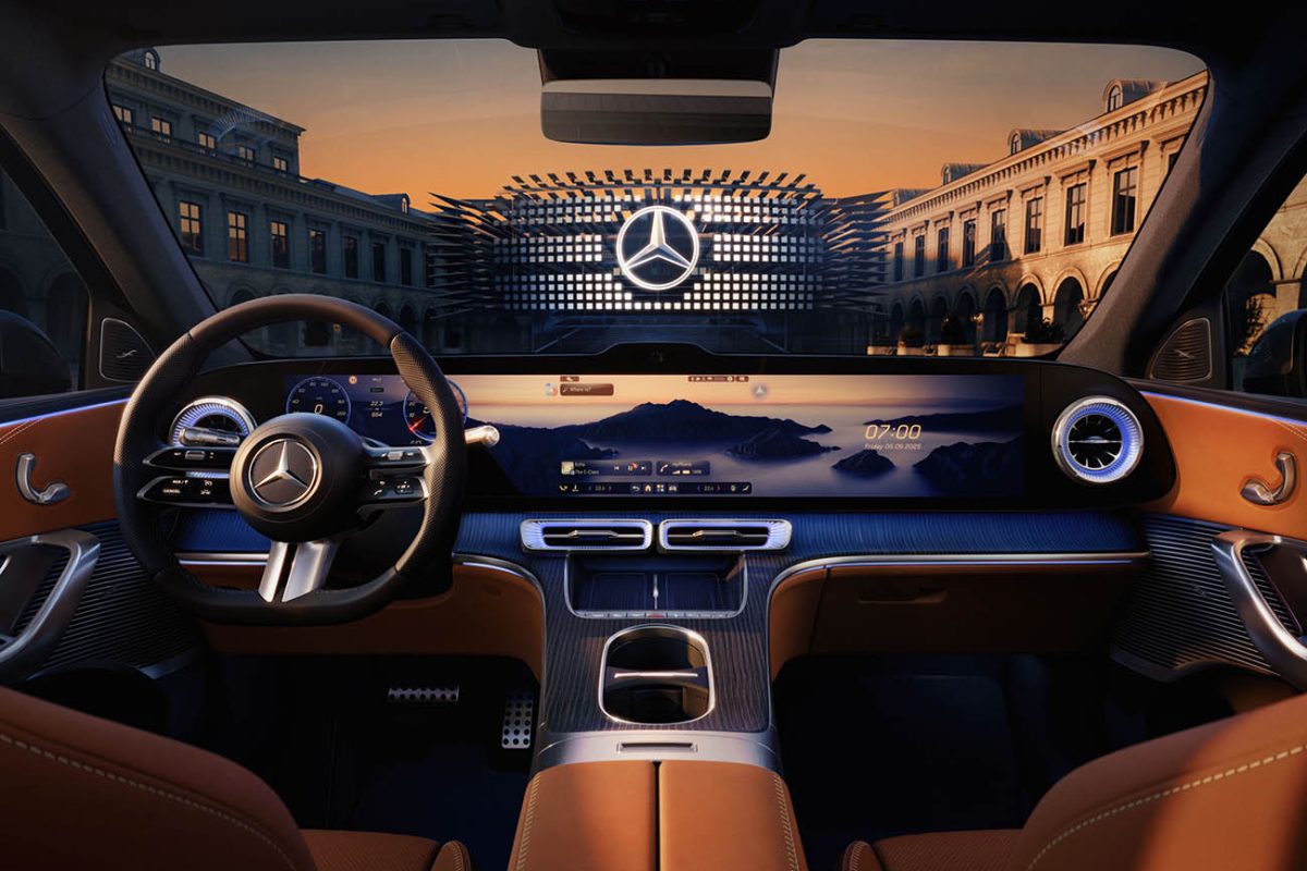 Nuevo Mercedes GLC eléctrico. MBUX Hyperscreen