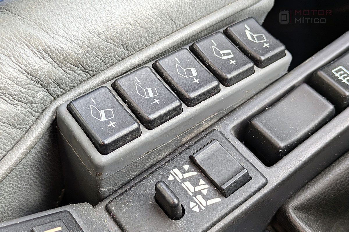 Renault 21 V6 Tubo Baccara botones asientos